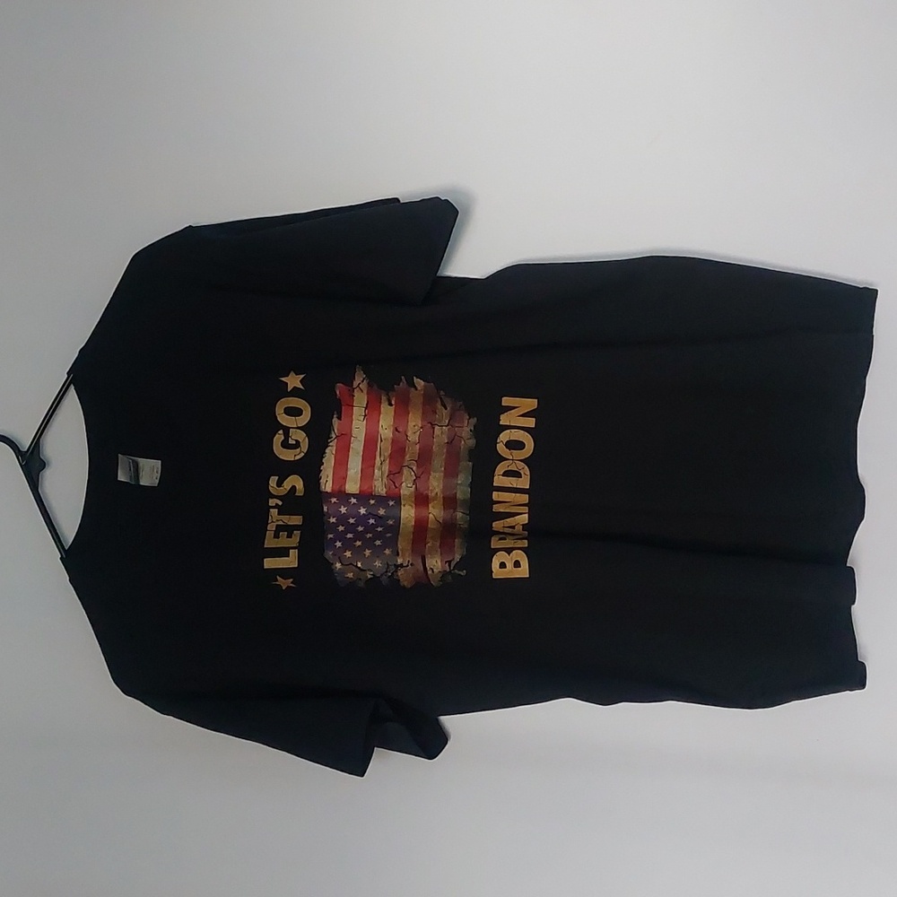 Gildan Let's' Go Brandon t-chirt mens black‎ size XL